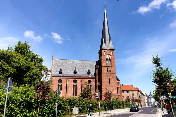 Johanniskirche Eberswalde, Foto: Tino Kotte, Lizenz: Evangelischer Kirchenkreis Barnim