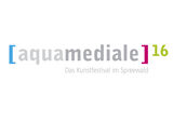 Logo aquamediale 16, Foto: Förderverein aquamediale e.V., Lizenz: Förderverein aquamediale e.V.