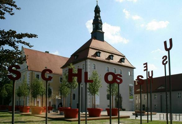 Lübbener Schlossensemble mit Wehrturm, Foto: Dr. Corinna Junker, Lizenz: Stadt Lübben