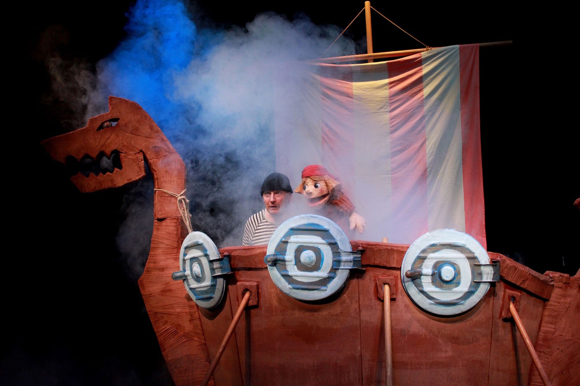 Das Theater des Lachens mit dem Stück „Lotta und die Wikinger“ , Foto: Christof von Büren