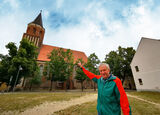 Kirchturmführer Dietmar Kschischow., Foto: Jan Hornhauer, Lizenz: Stadt Calau