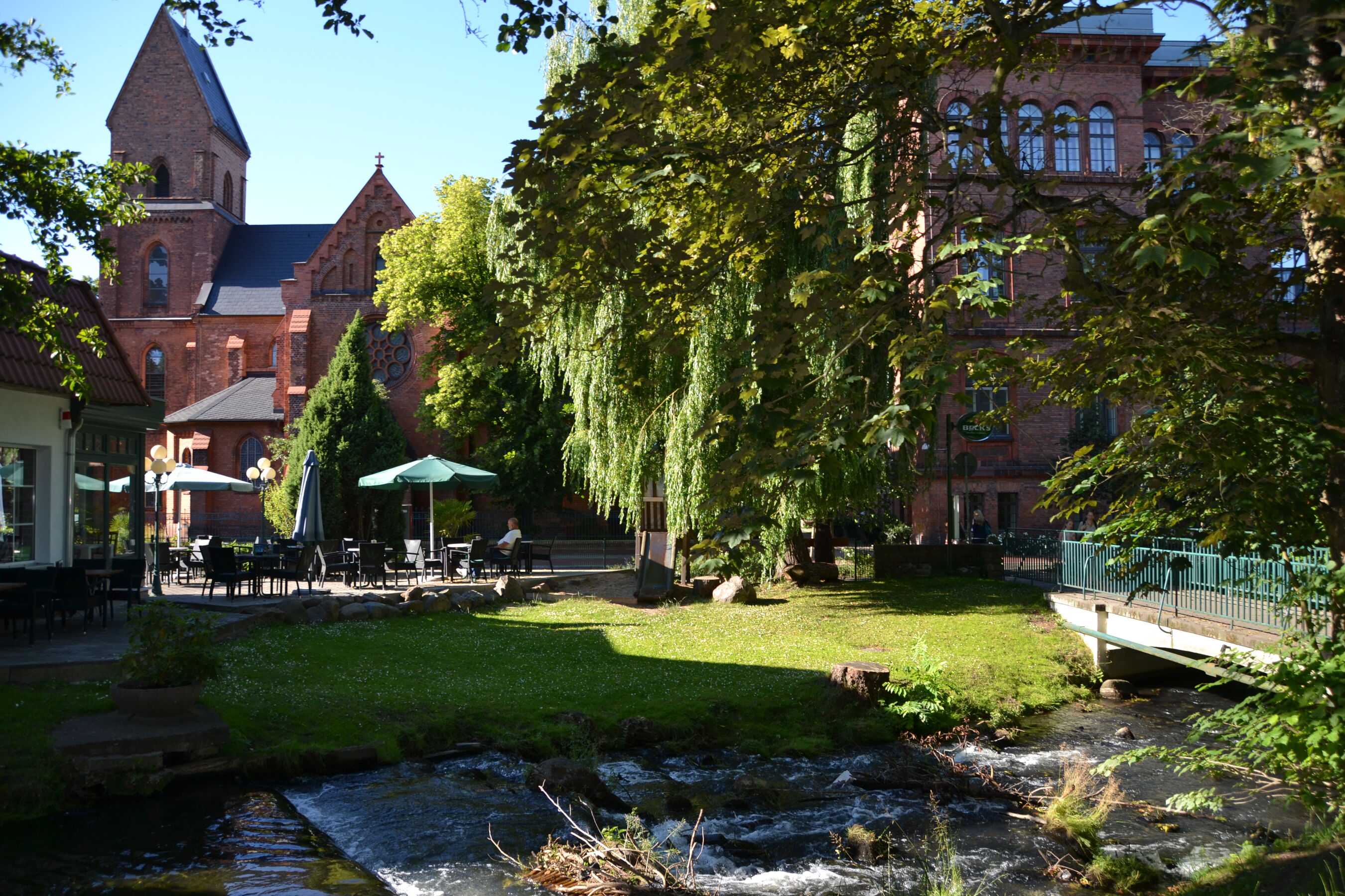 Park am Weidendamm an der Schwärze Park am Weidendamm an der Schwärze, Foto: Matthias Schäfer