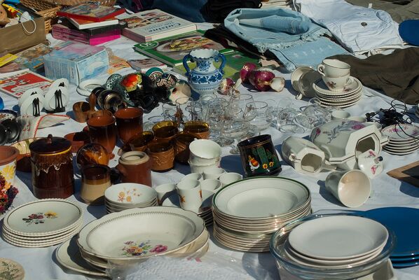 Flohmarkt, Foto: jacqueline macou , Lizenz: pixabay