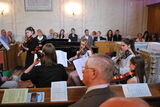 Konzert Geige, Foto: Pfarramt Schönfeld, Lizenz: Pfarramt Schönfeld