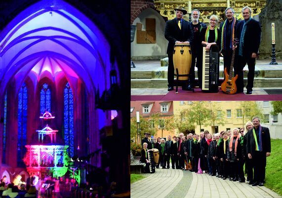 Eberswalder Gospelnacht 2, Foto: Evangelische Stadtkirchengemeinde , Lizenz: Evangelische Stadtkirchengemeinde
