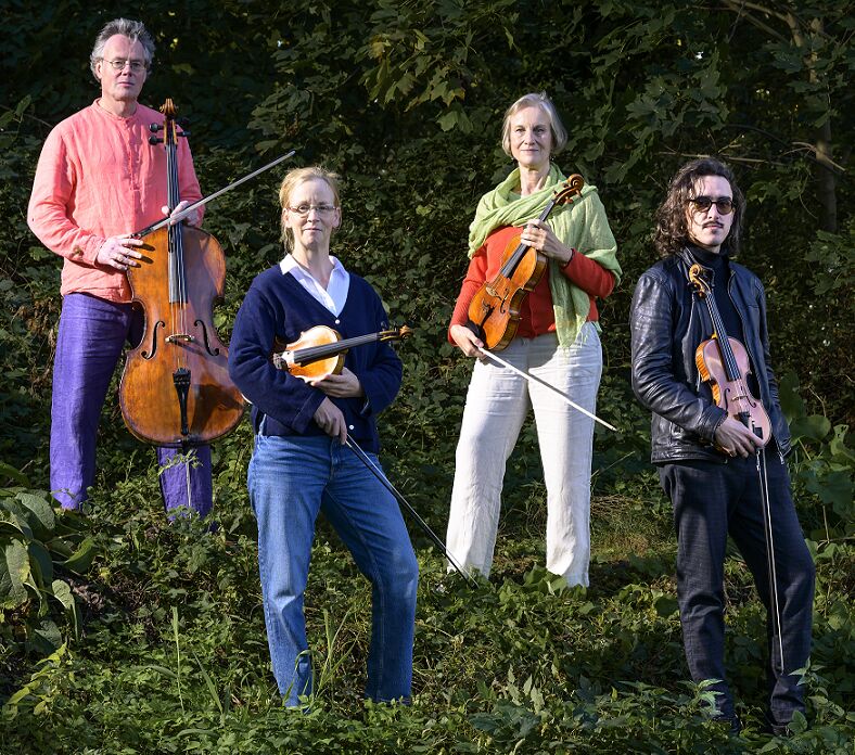 Das Kairos Quartett Das Kairos Quartett, Foto: René Löffler, Lizenz: Kairos Quartett