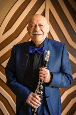 Giora Feidman in der Oberkirche St. Nikolai, Foto: Kai Weise, Lizenz: Kai Weise