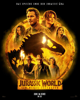 Plakat - Jurassic World: Ein neues Zeitalter, Foto: Universal Pictures International