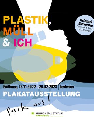 Plakatausstellung: Plastik,Müll & ich - Pack aus!, Foto: Gesine Grotrian, Lizenz: Heinrich-Böll-Stiftung Brandenburg