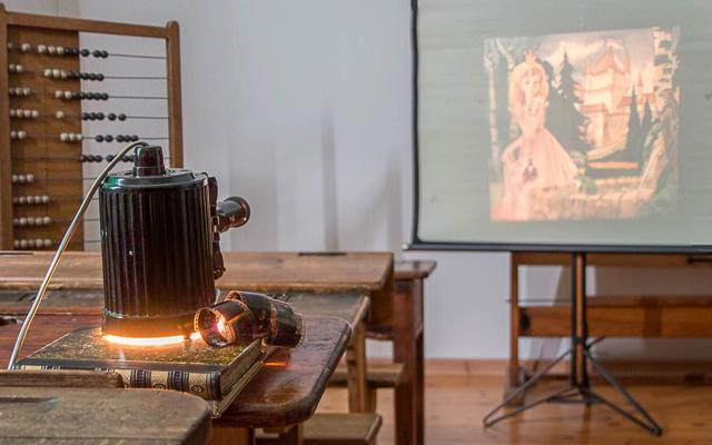 M&auml;rchen Flimmerstunde mit der Pouva Magica, Foto: Linke, Lizenz: Museum OSL