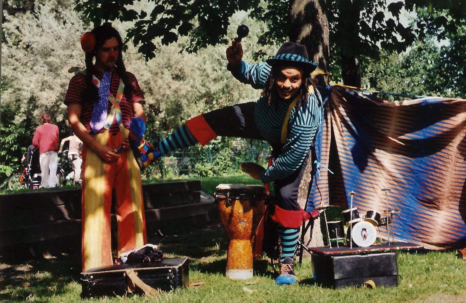 Performancekünstler Ronan Bonagamba