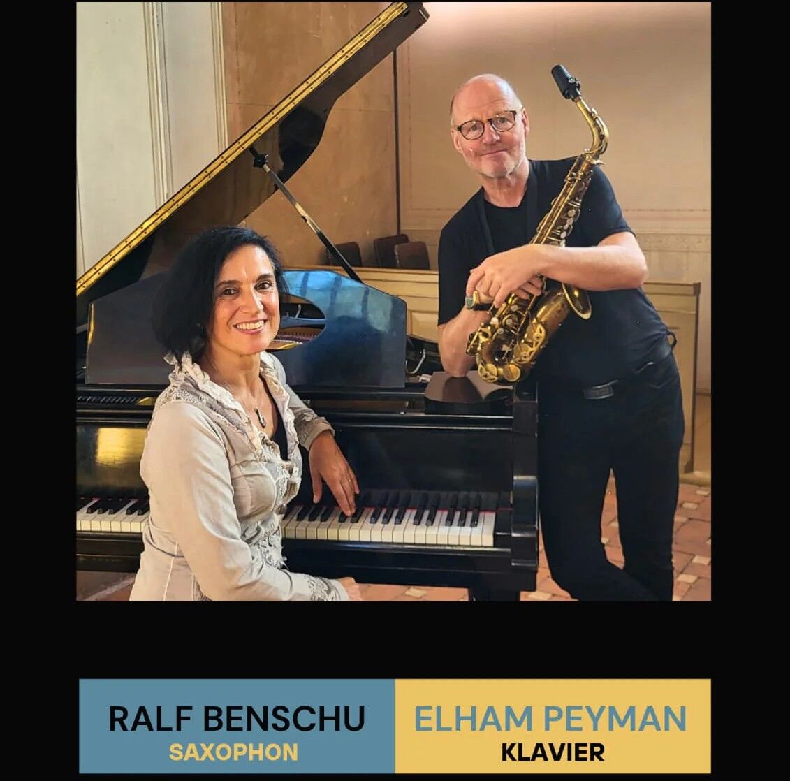 Ralf Benschu & Elham Peyman, Foto: Veranstalter