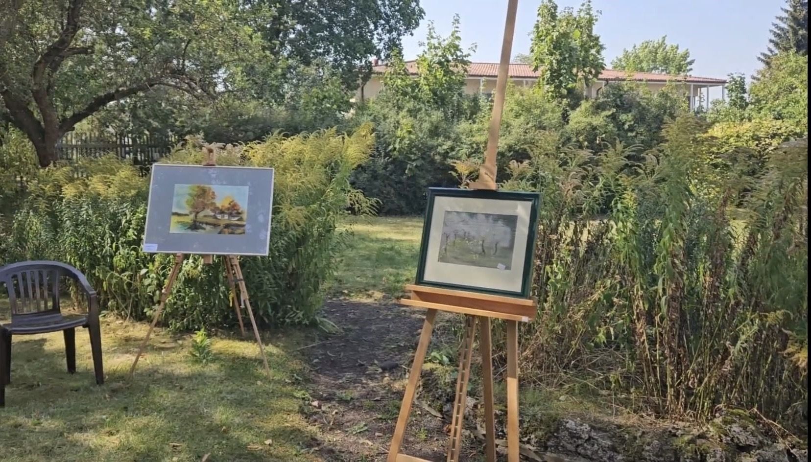 Kunst im Garten, Foto: Barbara Maria Zöllner