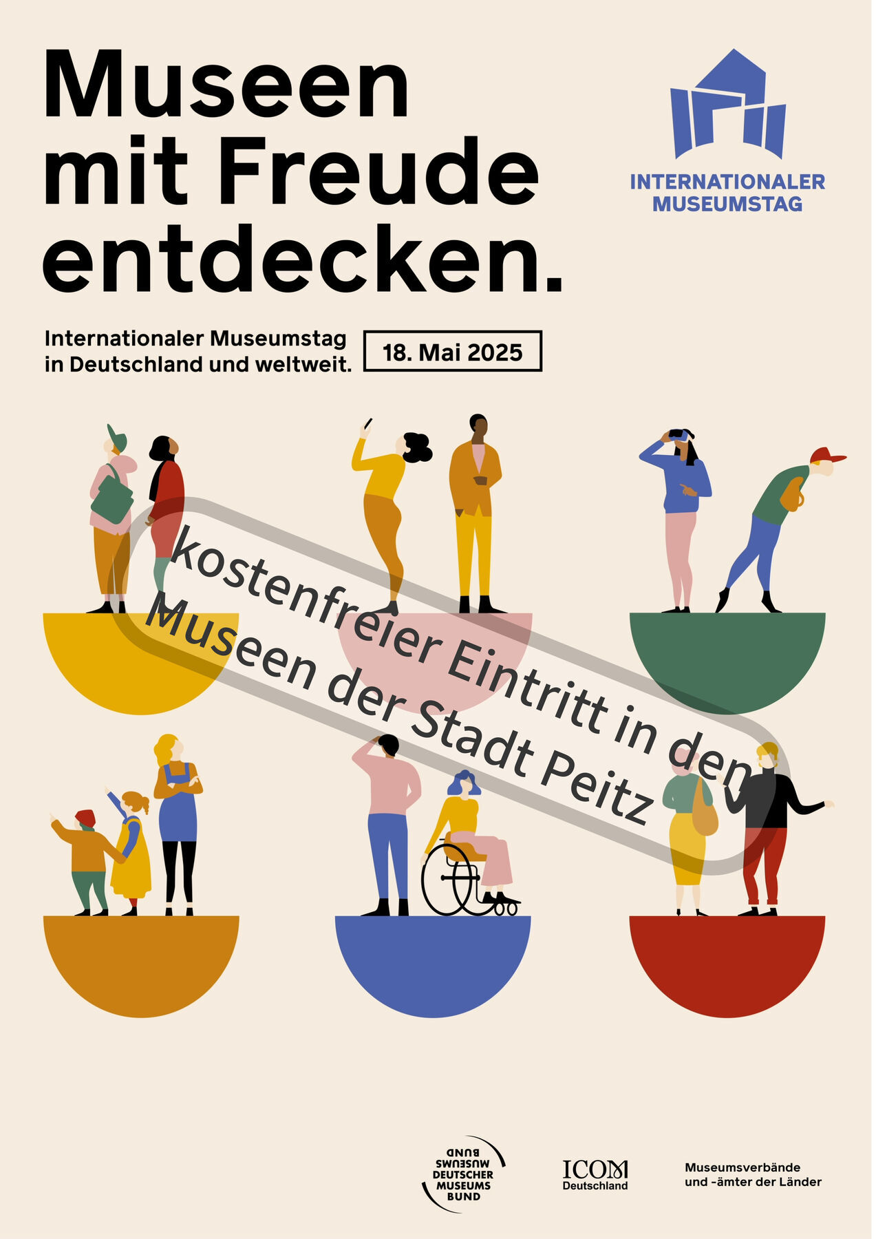 Plakat Internationaler Museumstag, Foto: Deutscher Museumsbund, Lizenz: Deutscher Museumsbund