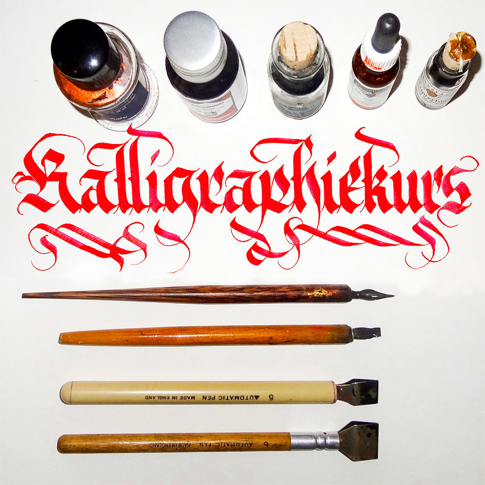 Kalligraphiekurs , Foto: Ingo Schiege, Lizenz: Ingo Schiege
