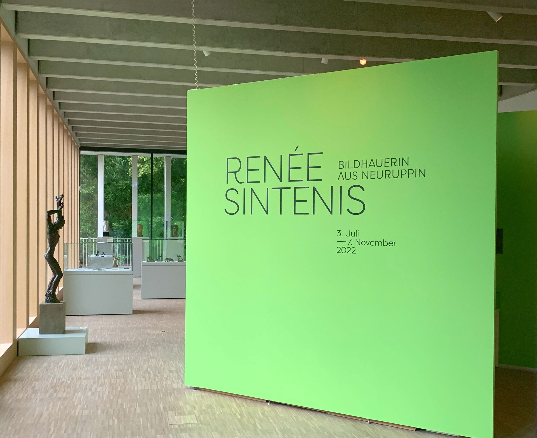 Blick in die Ausstellung Renée Sintenis. Bildhauerin aus Neuruppin, Foto: Museum Neuruppin, Lizenz: (c) Museum Neuruppin