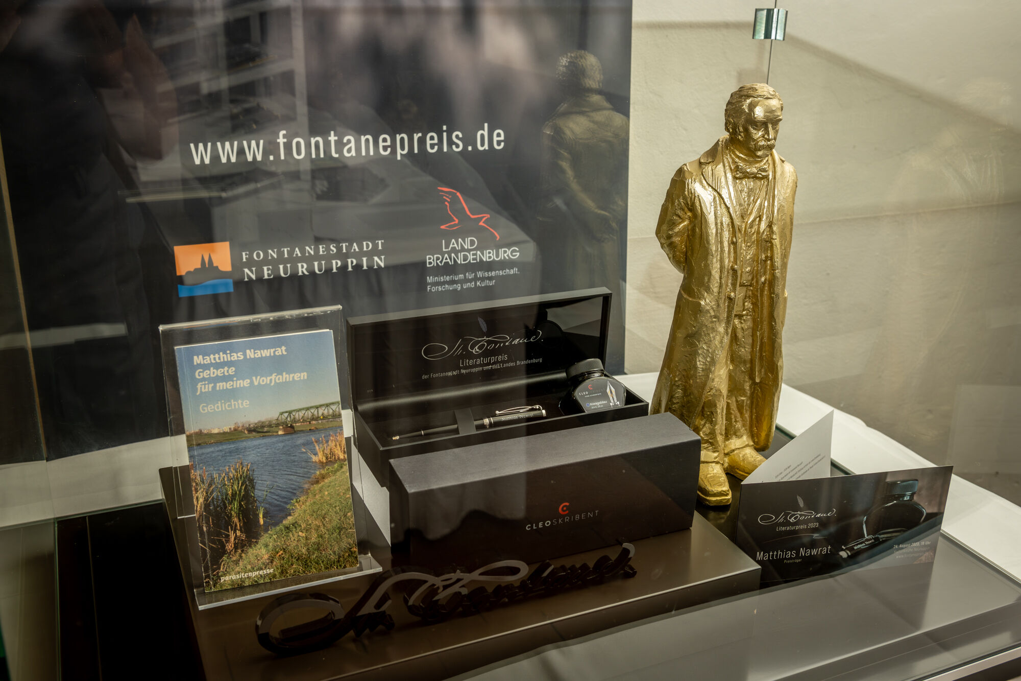 Vitrine, Foto: Matthias Richter, Lizenz: Fontanestadt Neuruppin