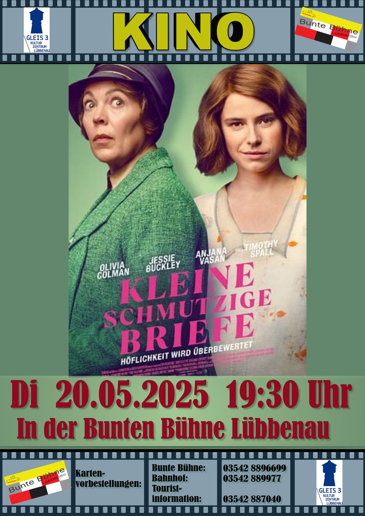 Kino in der Bunten Bühne, Foto: Bunte Bühne