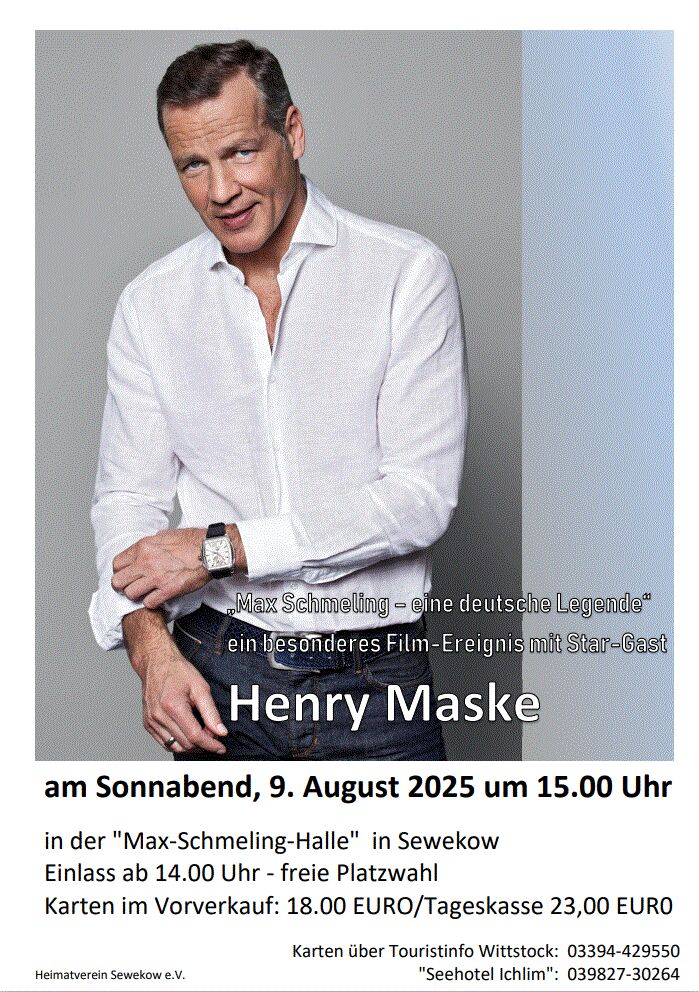 Henry Maske in Sewekow