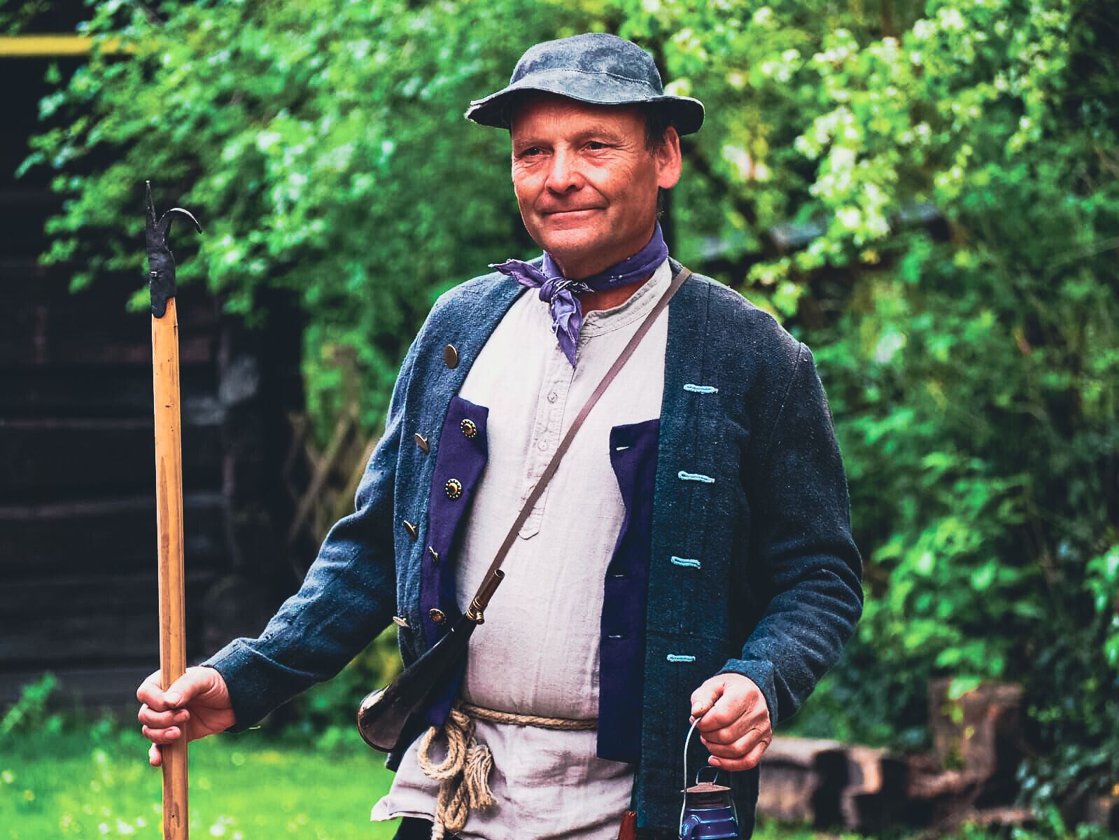 Nachtwächter in Lehde, Foto: Peter Lehmann, Lizenz: Peter Lehmann