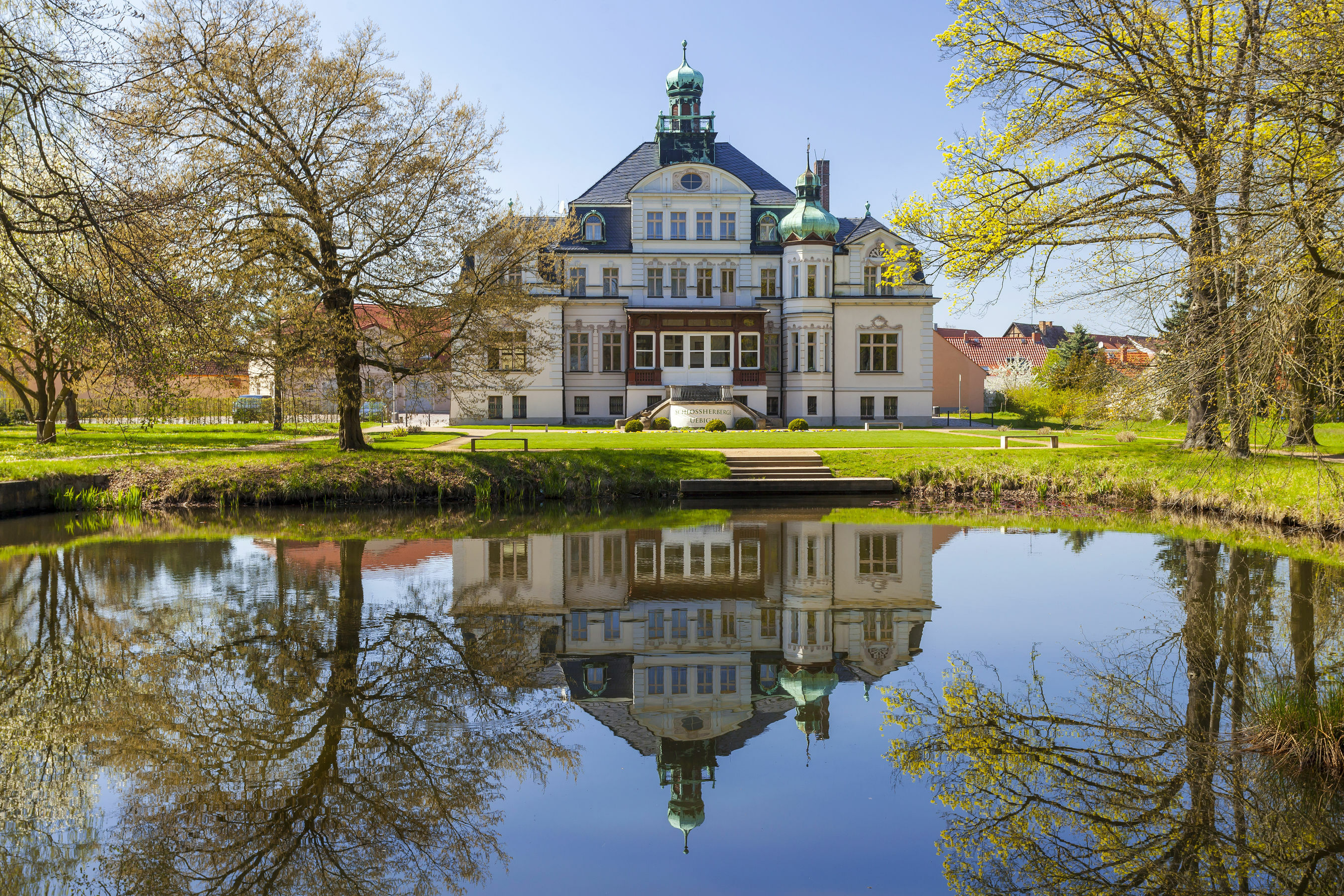 Schloss Uebigau, Foto: LKEE / Andreas Franke, Lizenz: LKEE / Andreas Franke