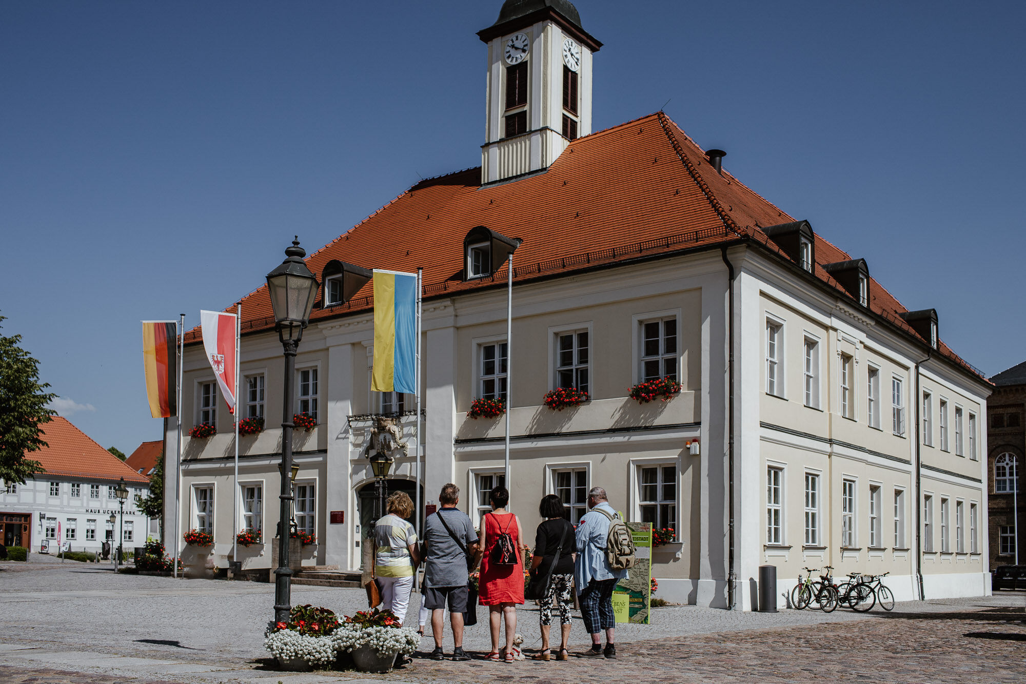 Stadtführung durch Angermünde, Foto: Maja Koos, Lizenz: Tourismusverein Angermünde e.V.