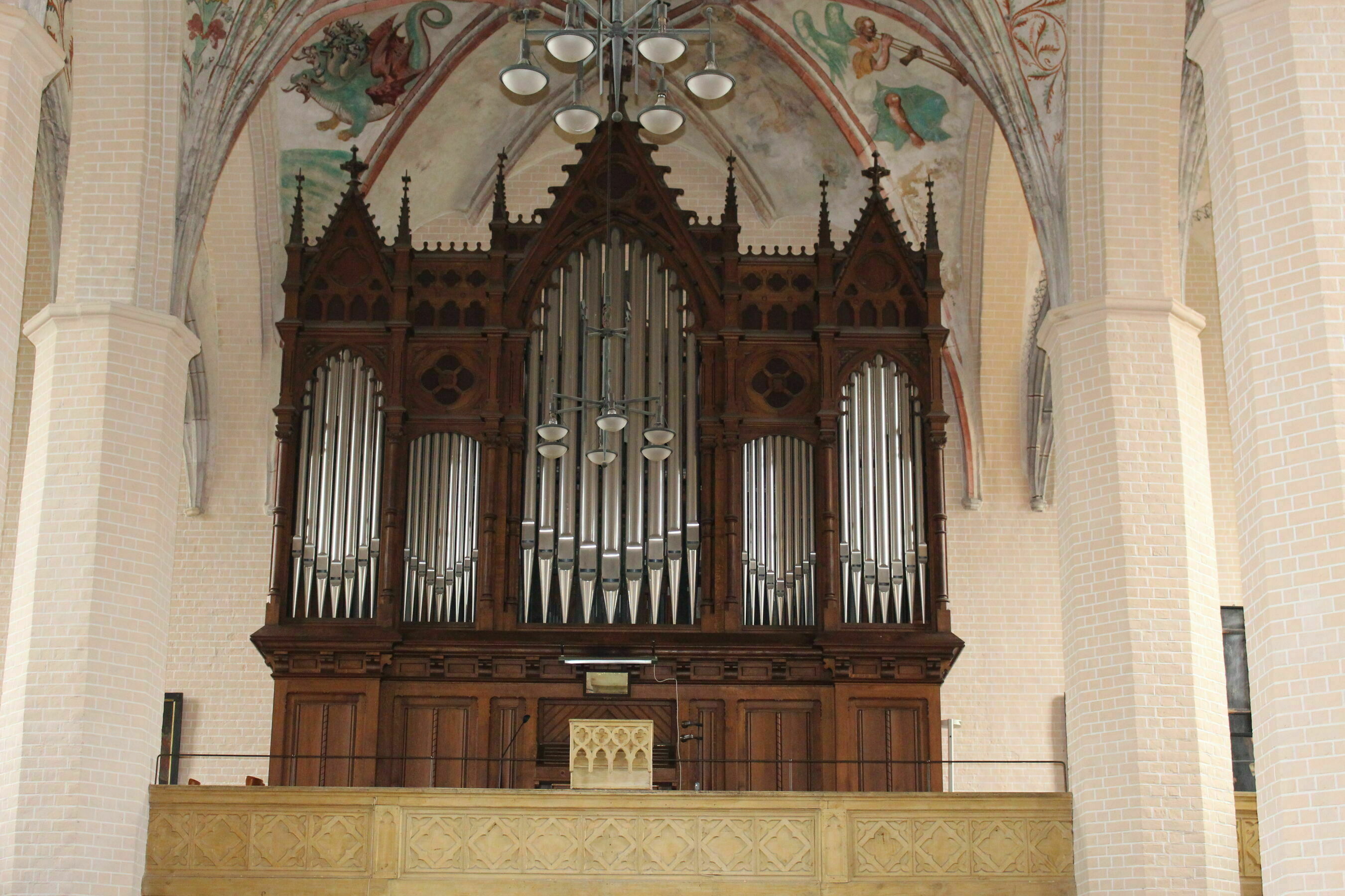 Orgel Marienkirche Herzberg, Foto: Solveig Lichtenstein, Lizenz: Solveig Lichtenstein