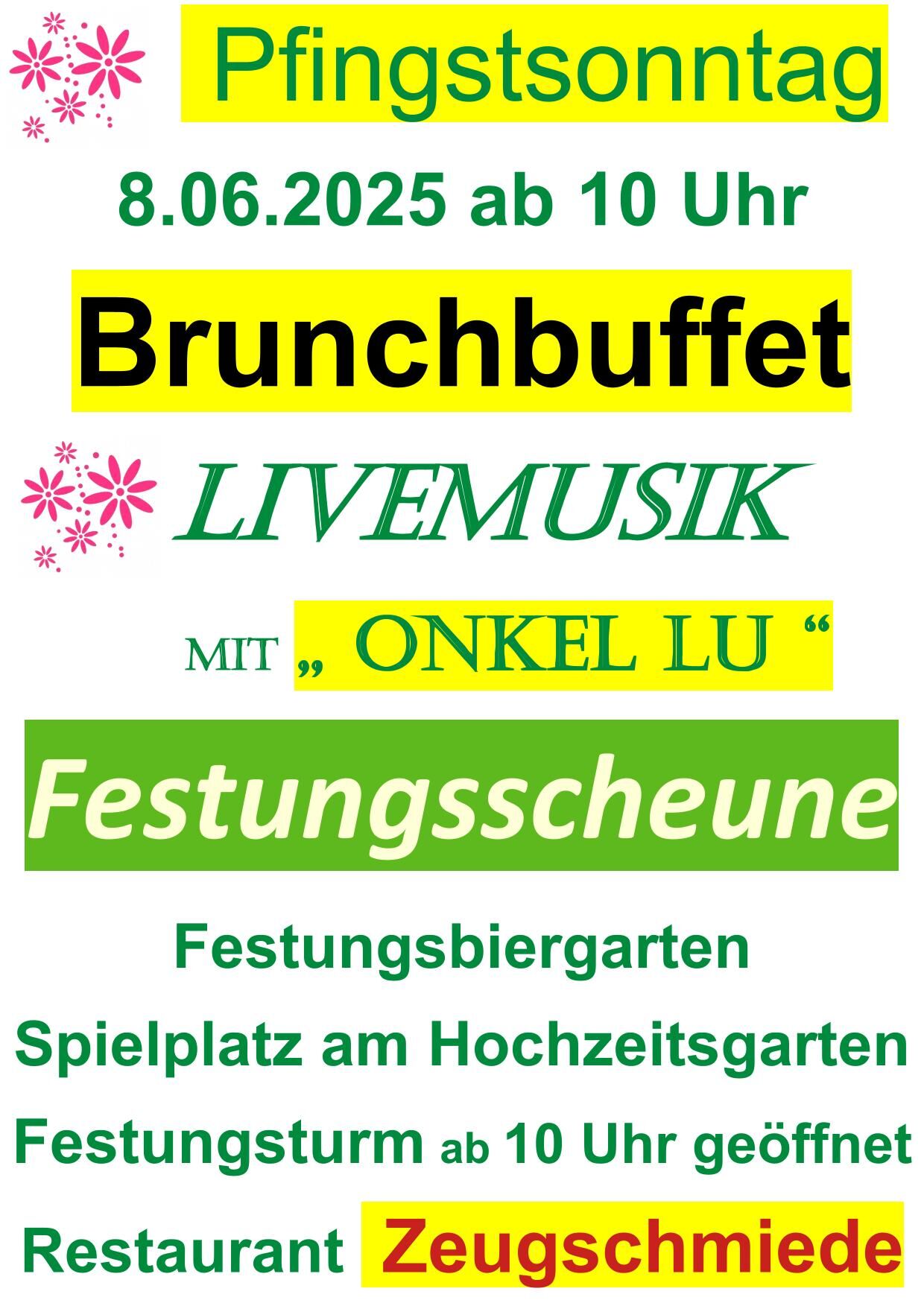 Pfingsten in der Zeugschmiede, Foto: Familie Kruse, Lizenz: Familie Kruse