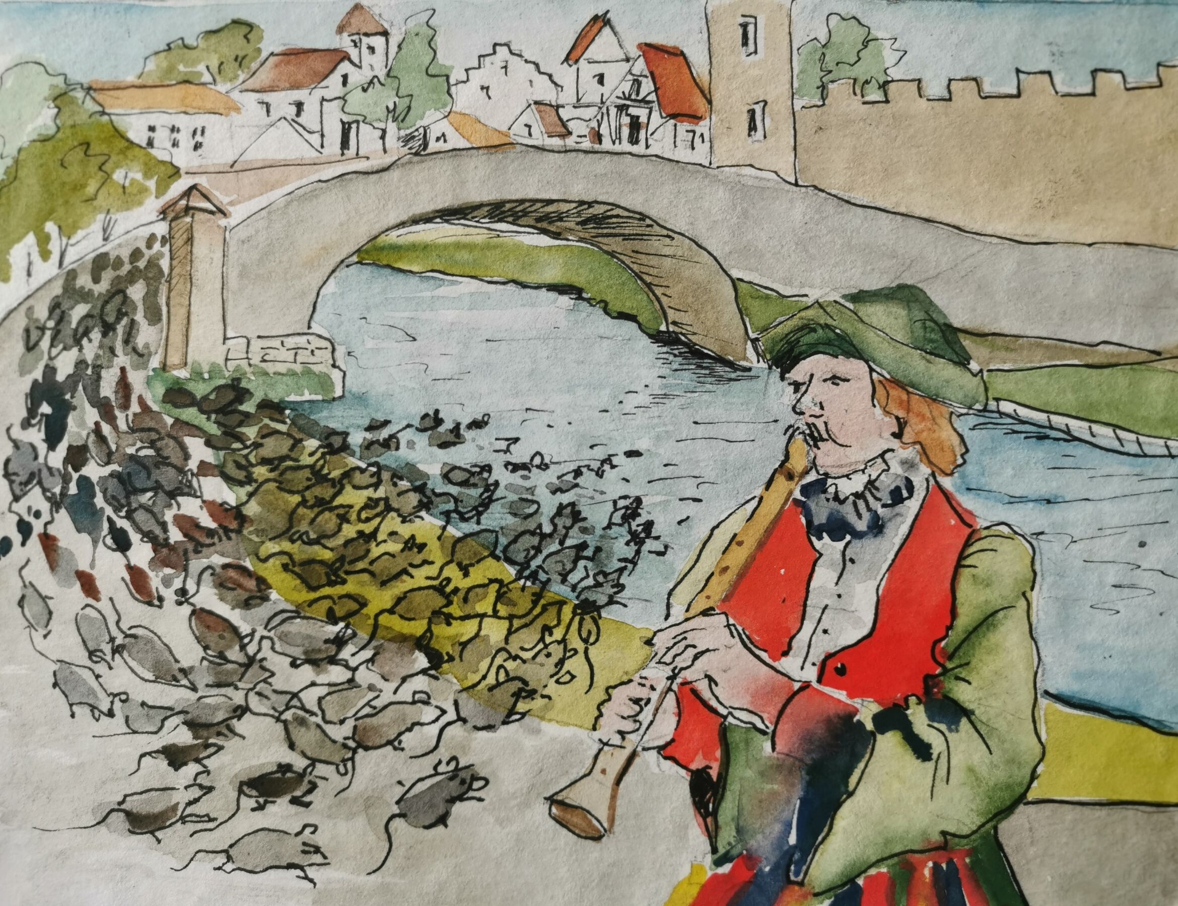 Der Rattenfänger von Hameln, Foto: Cornelia Felsch, Lizenz: Cornelia Felsch