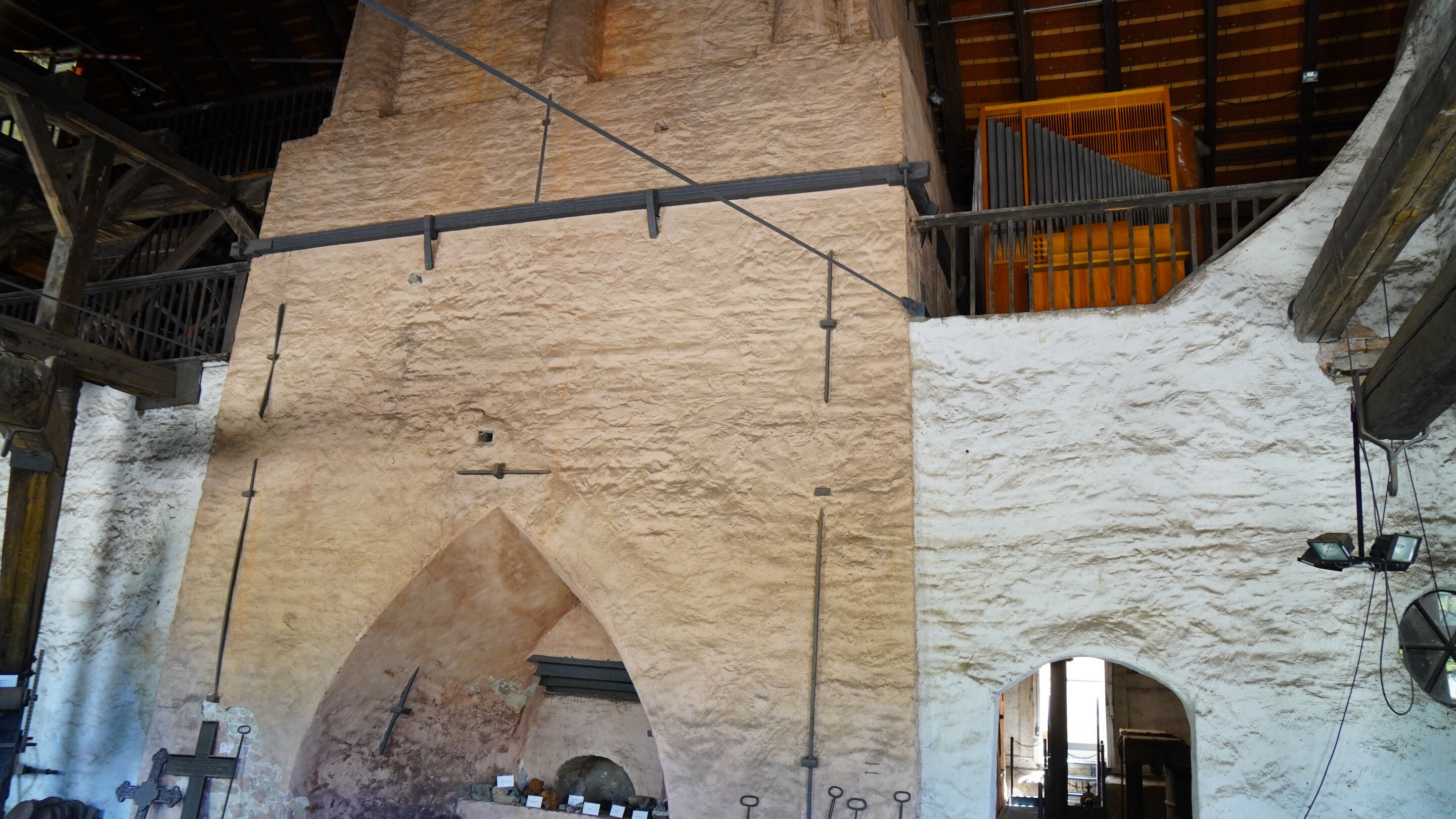 Schuke-Orgel im Eisenhütten- und Fischereimuseum Peitz, Foto: D. Redies, Lizenz: Amt Peitz