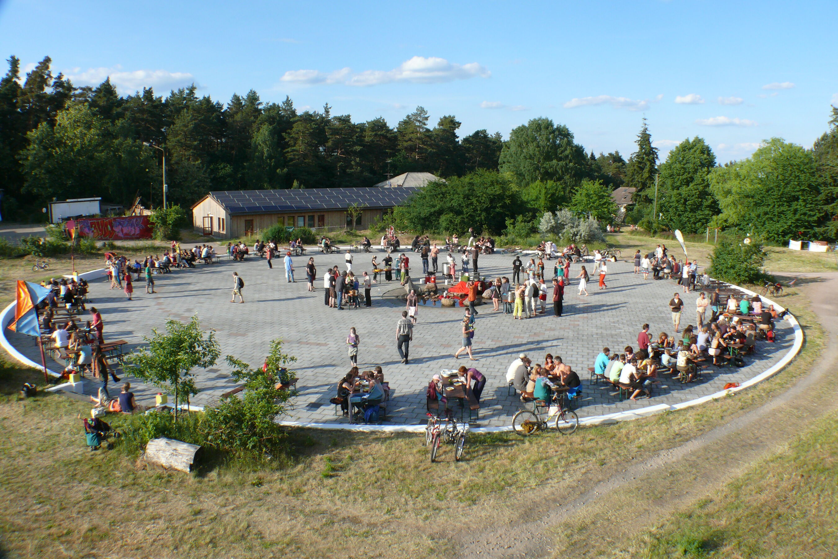 ZEGG Campus, Foto: Ingo Sparr, Lizenz: ZEGG Archiv