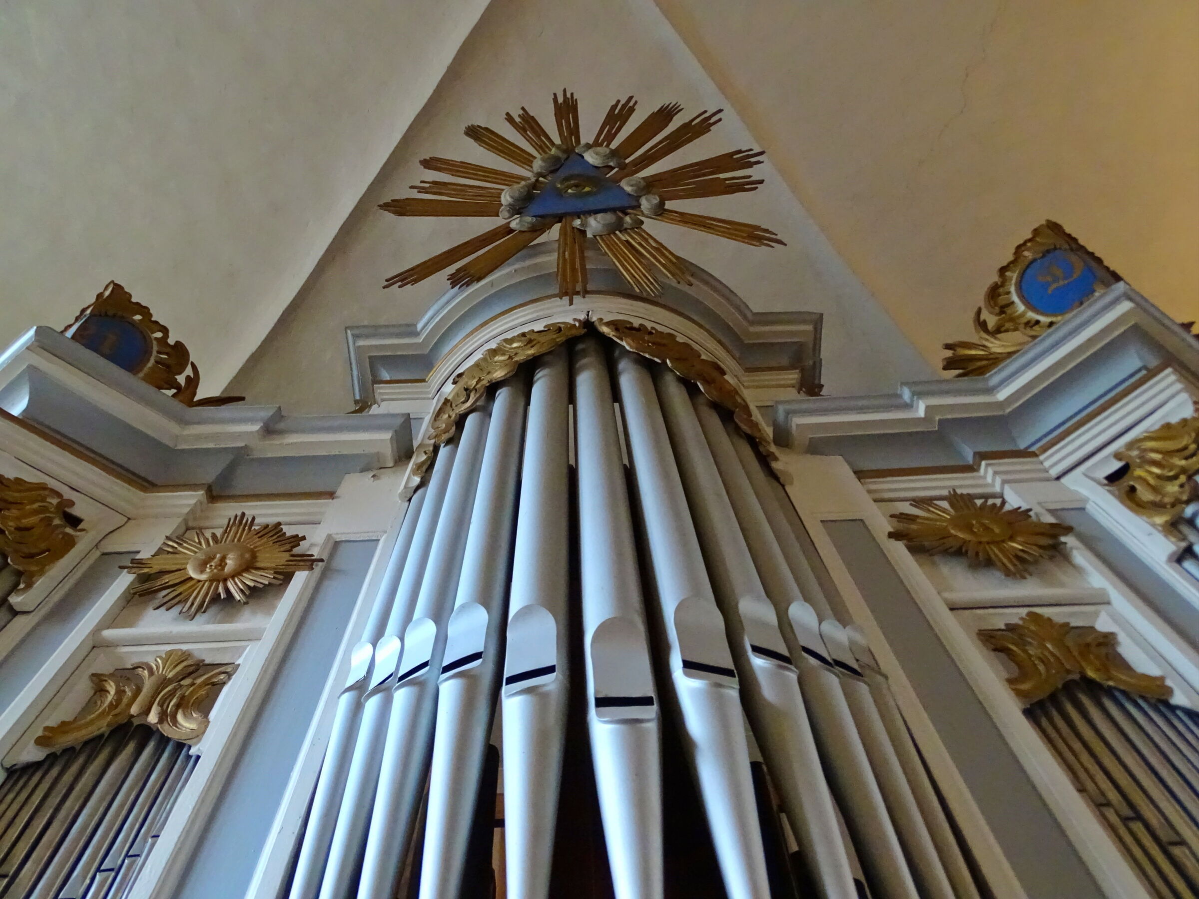 Die Rheinsberger Scholtze-Orgel von 1767, Foto: Reyk Grunow, Lizenz: Reyk Grunow