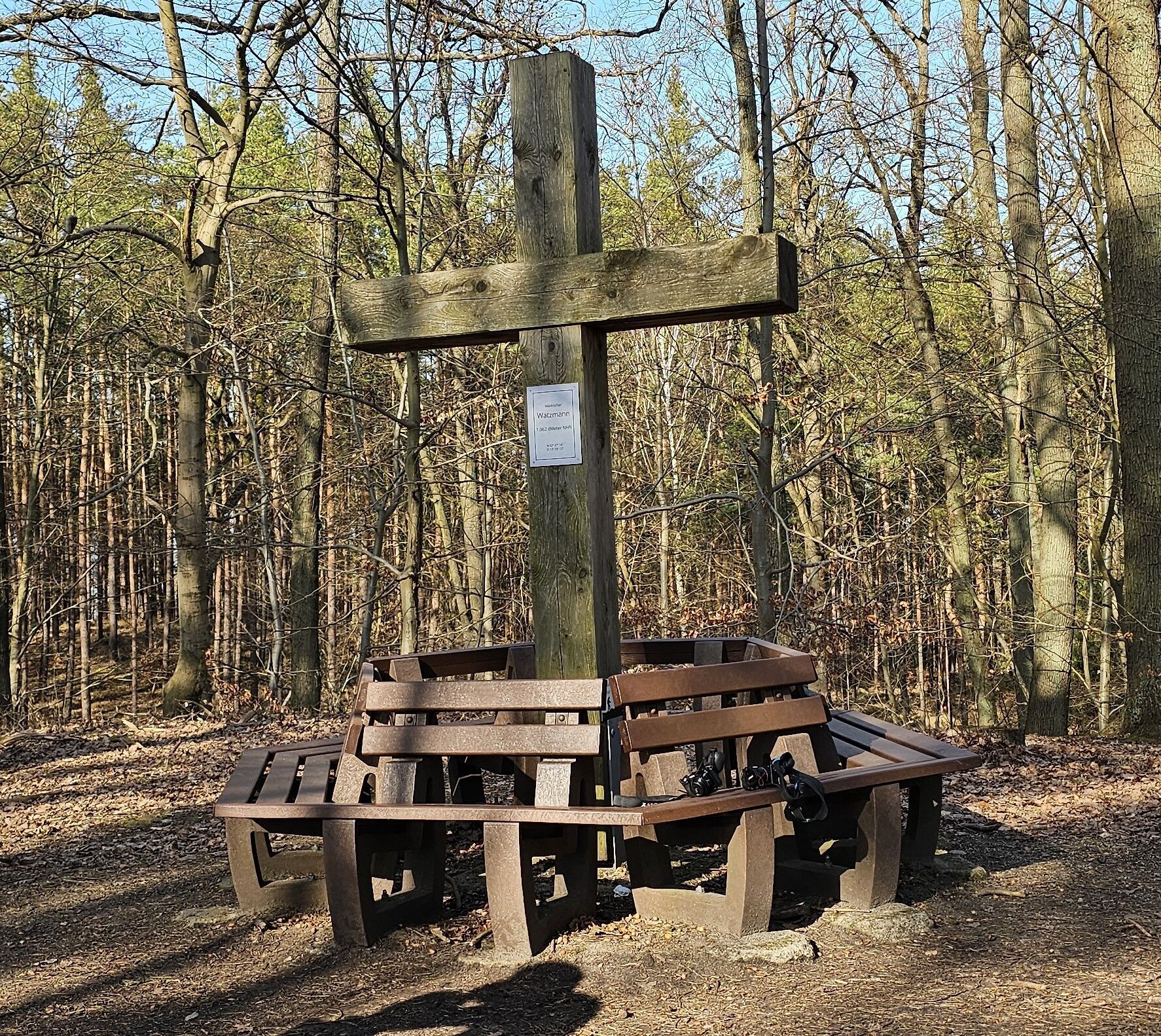 Gipfelkreuz Watzmann, Foto: Bernd Müller, Lizenz: NaturFreunde Oberbarnim e.V.