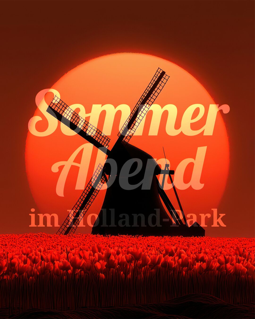 Sommerabend im Holland-Park